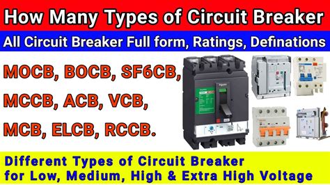 full form of electrical breaker